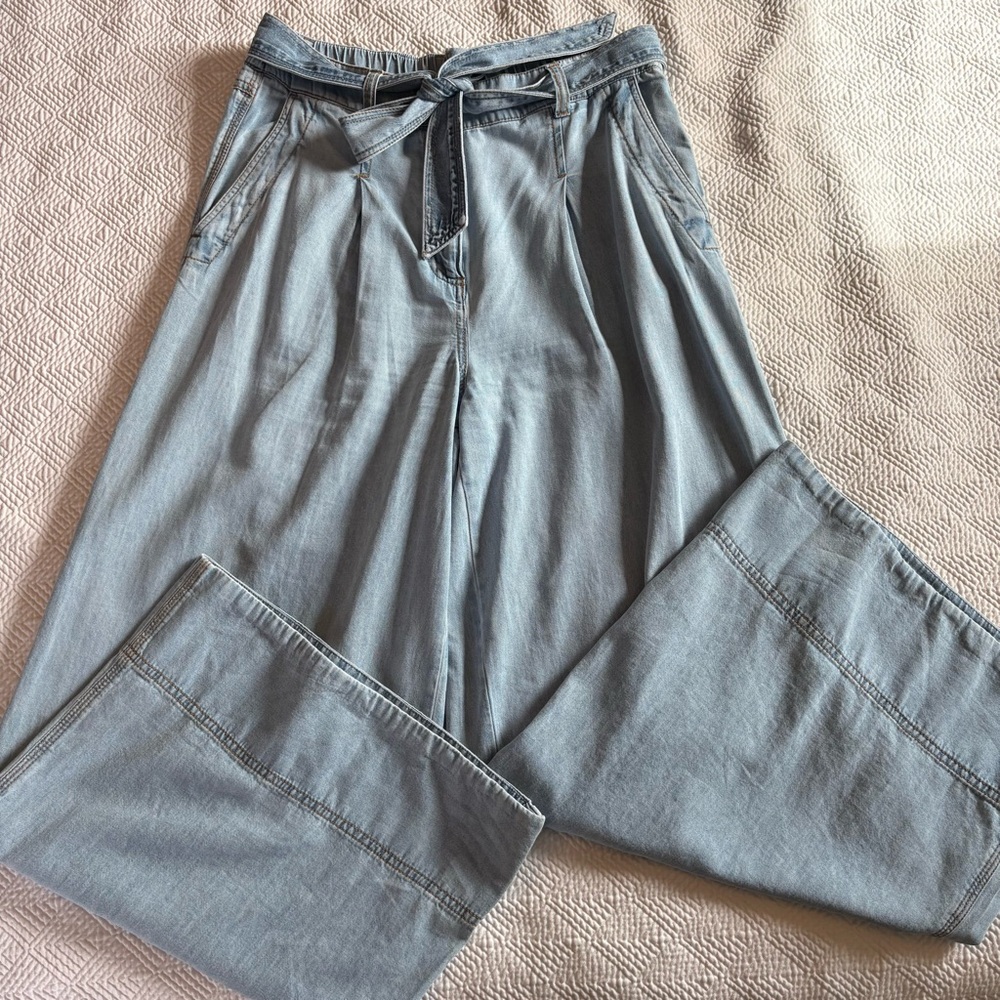 Light Blue Denim Trousers